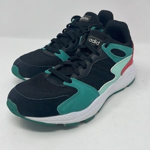 Adidas Women’s Chaos Black Teal Pink Size 6 Like New
